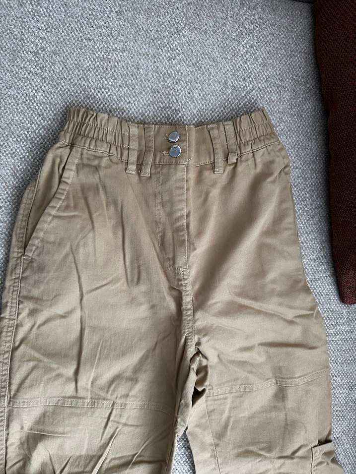 Oxxo Bej Kadın Kargo Pantolon - Görsel 4