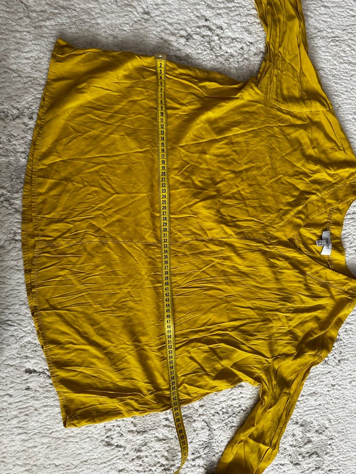 Twist Hardal V Yakalı Düğmeli Kadın Gömlek - Görsel 4