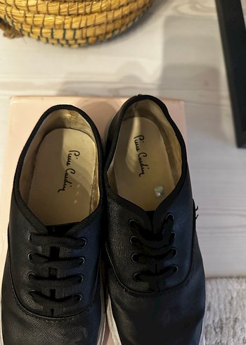 Siyah Minimalist Platform Kadın Spor Ayakkabı - Görsel 4