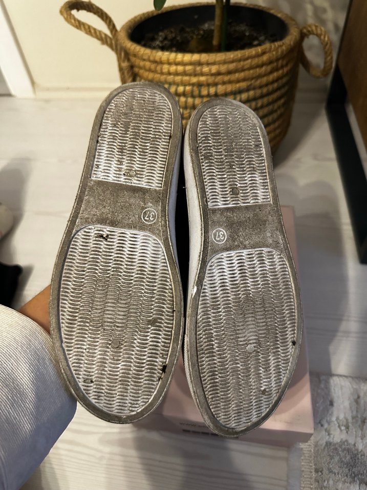 Siyah Minimalist Platform Kadın Spor Ayakkabı - Görsel 5