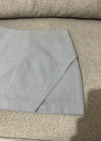 Koton Gri Kadın Mini Etek - Görsel 2