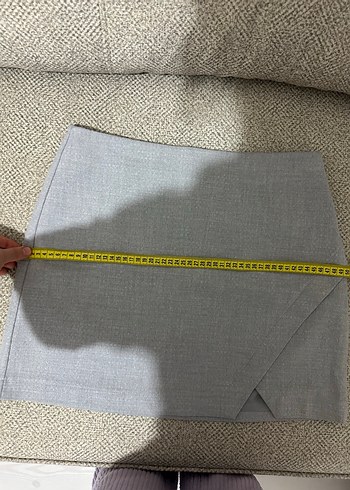 Koton Gri Kadın Mini Etek - Görsel 7