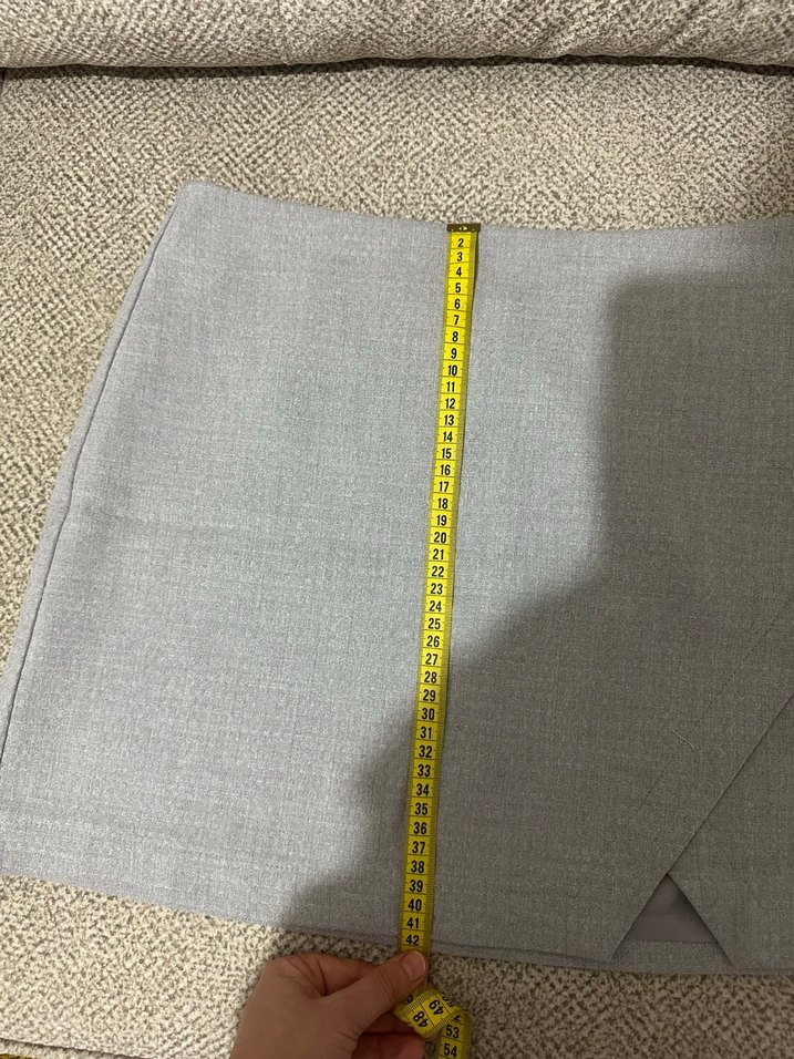 Koton Gri Kadın Mini Etek - Görsel 5