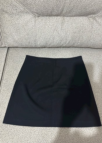 Koton Siyah Midi Mini Etek - Görsel 4