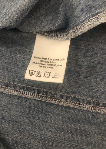 Dkny marka kot gömlek - Görsel 4