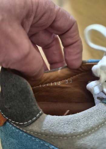 Gri Erkek Spor Ayakkabı Bağcıkları - Görsel 4