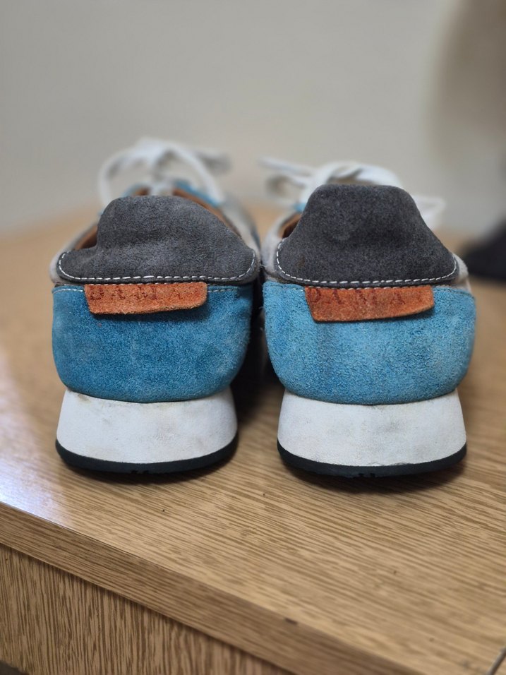 Gri Erkek Spor Ayakkabı Bağcıkları - Görsel 2