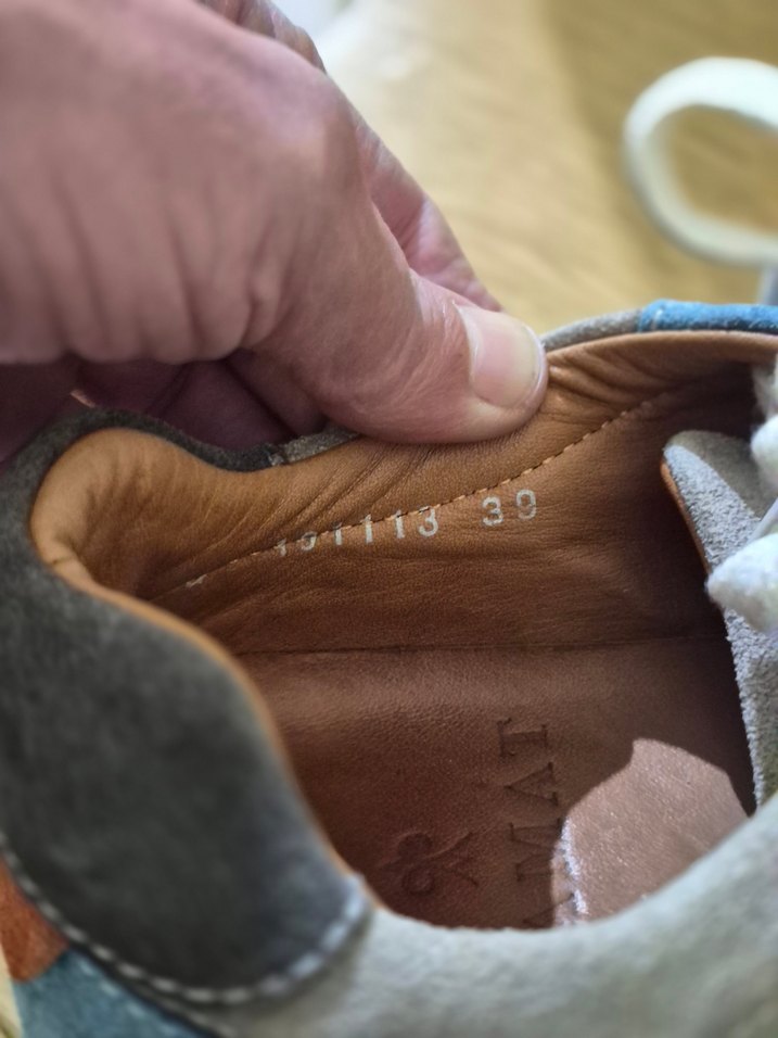 Gri Erkek Spor Ayakkabı Bağcıkları - Görsel 5