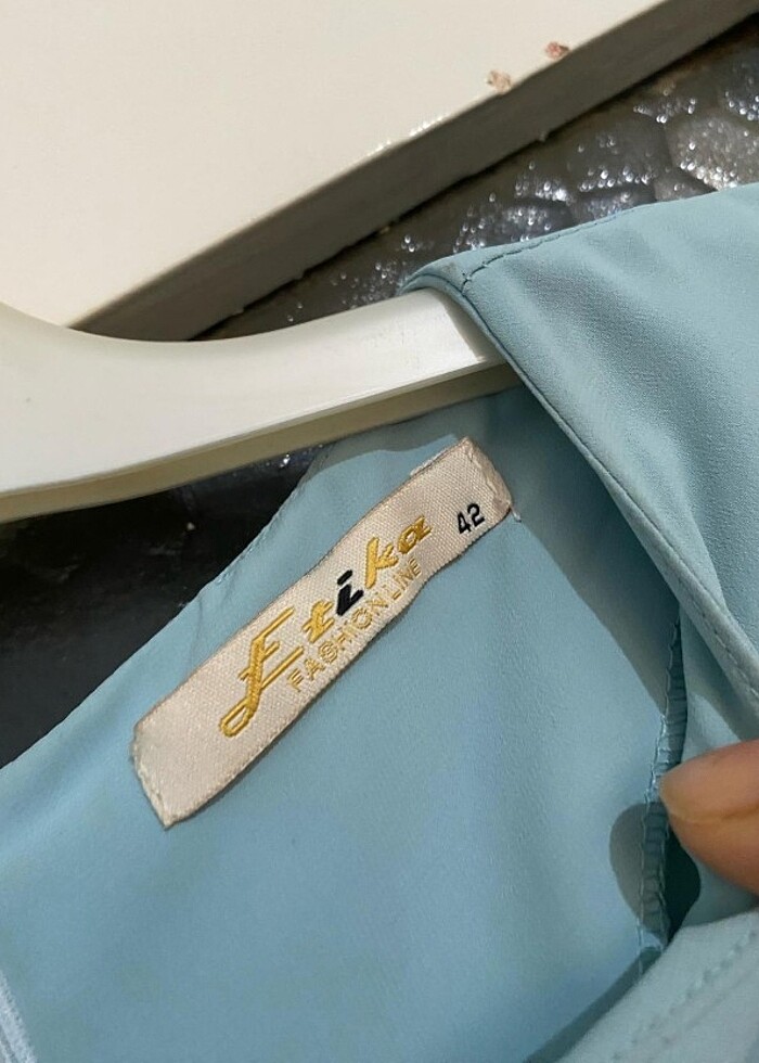 şifon tunik - Görsel 3