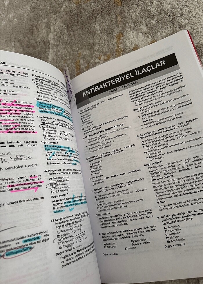 Prospektus Tüm Tus Soruları - Farmakoloji - Görsel 3