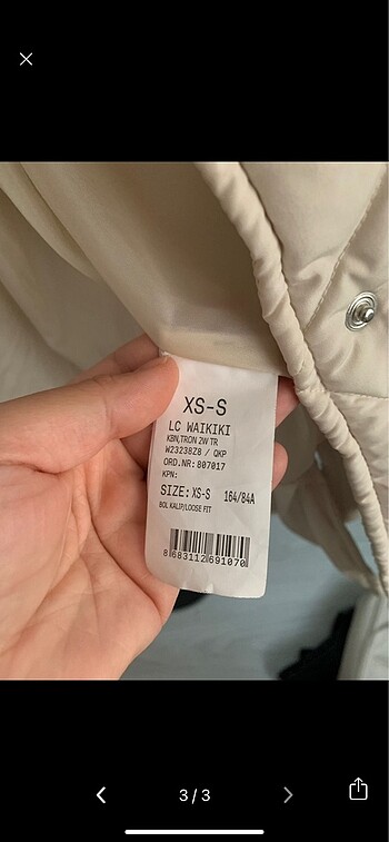 s Beden LCW oversize mont