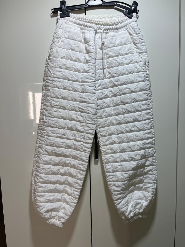 Düğmeli Kısa Beyaz Kadın Yelek - Görsel 2