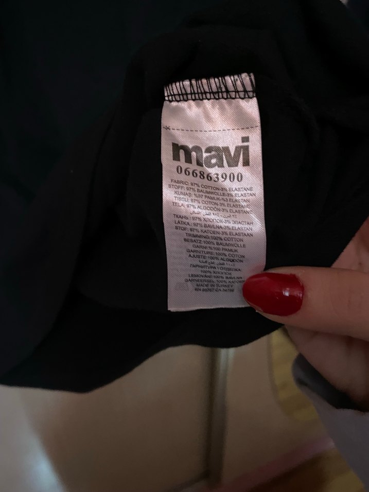 Siyah Düğmeli Erkek Polo Tişört - Görsel 4