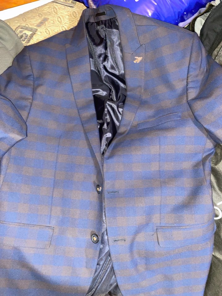 Parlak Mavi Erkek takım elbise - Görsel 4