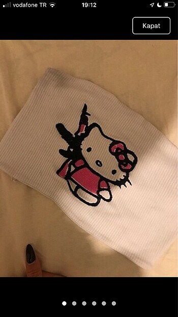 hello kitty crop top