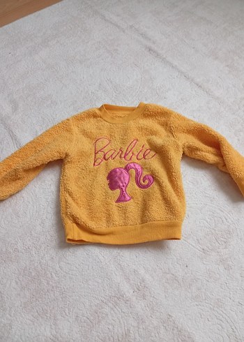 Sarı Nakışlı Kız Sweatshirt - Görsel 2