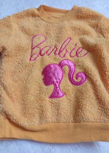 Sarı Nakışlı Kız Sweatshirt - Görsel 3