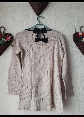 Zara Triko delikli bluz