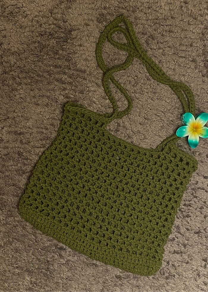 Örgü çanta - Görsel 2