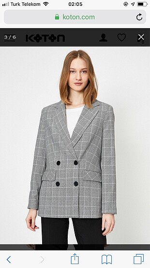 Koton blazer ceket