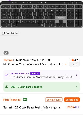 2 adet bir adet fiyatına 
Sessiz Tuşlar, Uzun Ömür - Görsel 4