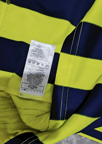 Sarı Siyah Erkek V-Yaka Spor Forma - Görsel 7