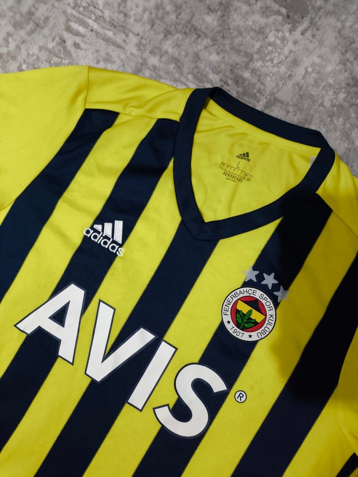 Sarı Siyah Erkek V-Yaka Spor Forma - Görsel 3