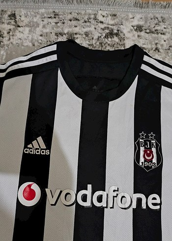 Erkek Gri Çizgili Kısa Kollu Spor Forma - Görsel 2