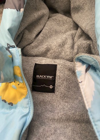 Black yak Erkek Bebek Tulum, Kürklü Kapüşonlu - Görsel 4
