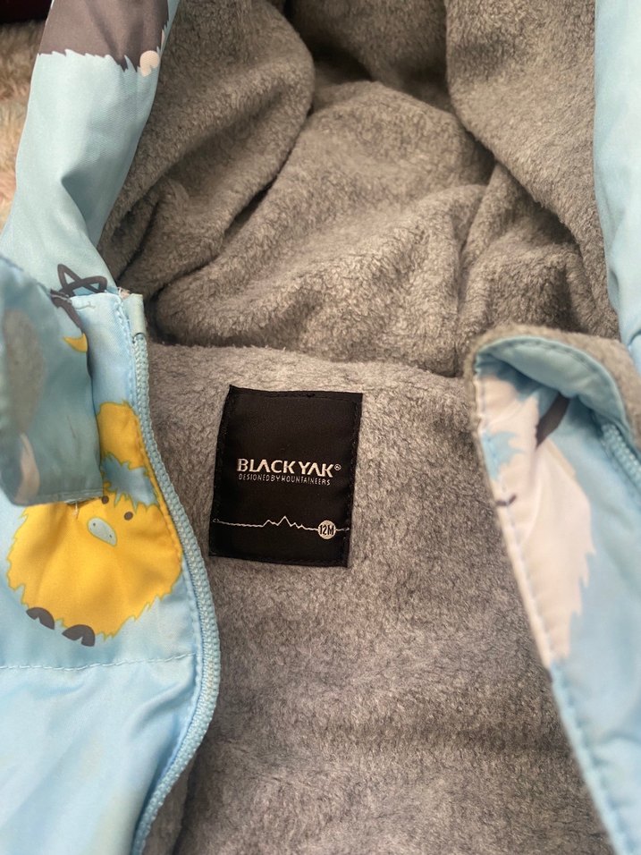 Black yak Erkek Bebek Tulum, Kürklü Kapüşonlu - Görsel 4