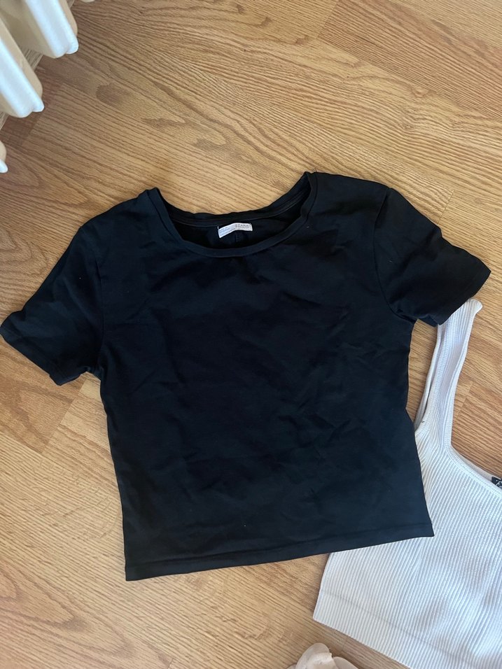 Beyaz Mini Fitilli Atlet - Görsel 2