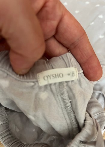 Beyaz Kısa Kollu Pamuklu Pijama Takımı sadece ütüsüz yepyeni - Görsel 4