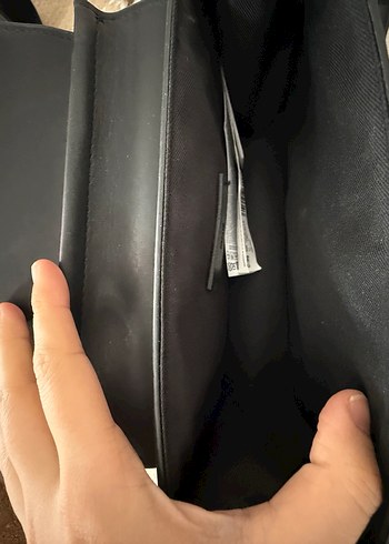 Mango Siyah Deri Zincir Detaylı Kadın Çanta