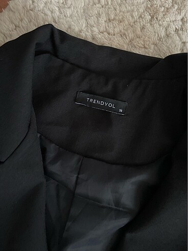 36 Beden Siyah Blazer Ceket