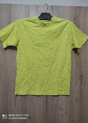 Neon yeşil tişört- t-shirt