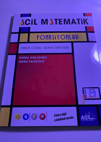 Acil Matematik Fonksiyonlar Konu Anlatımlı Soru Fasikülü