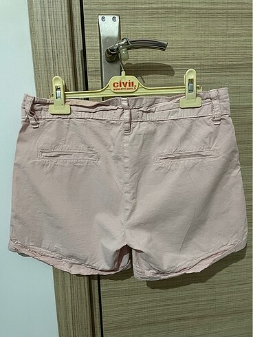 Diğer Pembe Mini Kot Şort