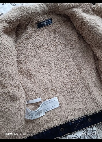 24-36 Ay Beden Mango Erkek çocuk kot ceket