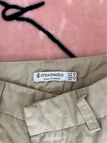 xs Beden ten rengi Renk Stradivarius kargo pantolon