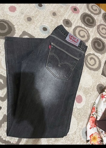 Levi's Erkek Gri Regular Fit Denim Pantolon