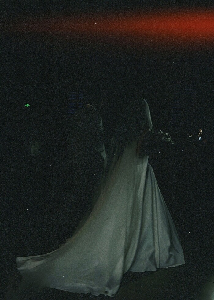 Saten korse gelinlik - Görsel 3