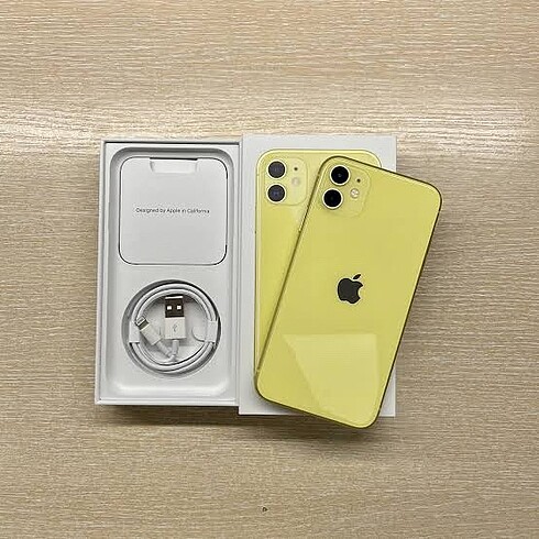 iPhone 11 sarı