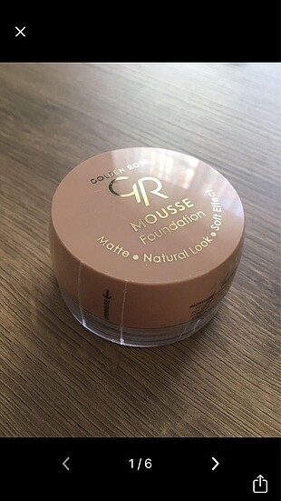 Golden rose mousse köpük fondöten