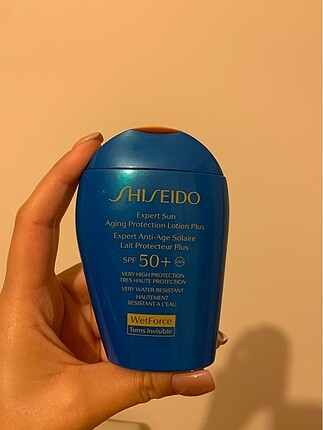 Shiseido akne karşıtı güneş kremi