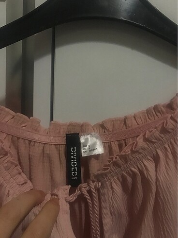 s Beden HM pembe kısa üst