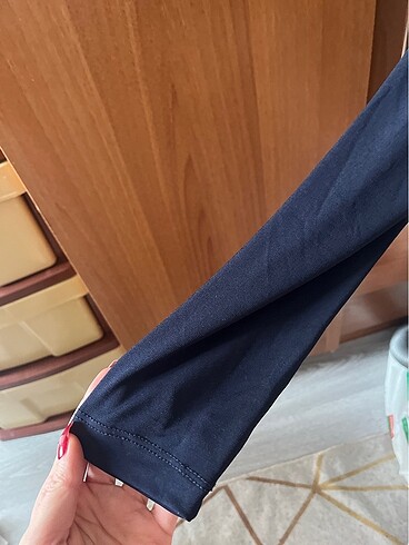 m Beden trendyolmilla lacivert crop üst
