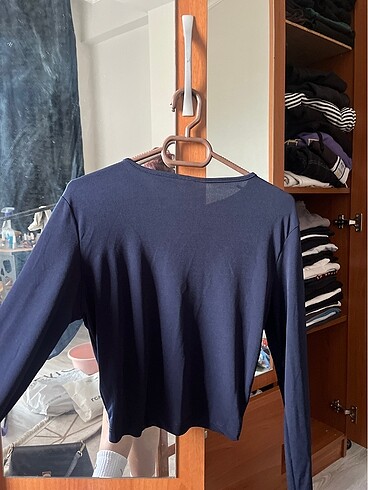 m Beden lacivert Renk trendyolmilla lacivert crop üst