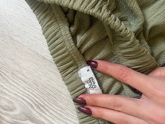 34 Beden mint yeşili yazlık şort etek