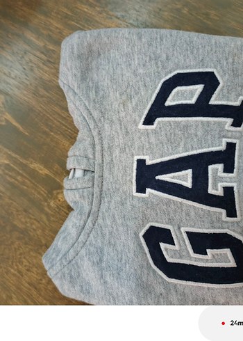 18-24 Ay Beden Gri Erkek Çocuk Sweatshirt