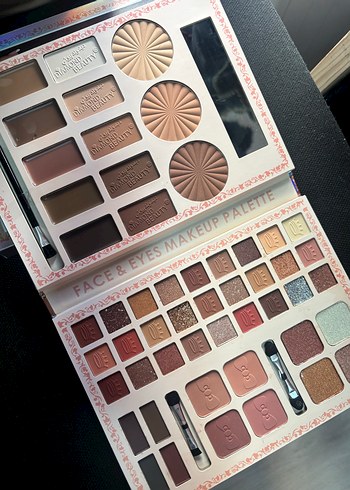 Nude Tonlarında Yüz ve Göz Makyaj Paleti - Görsel 2